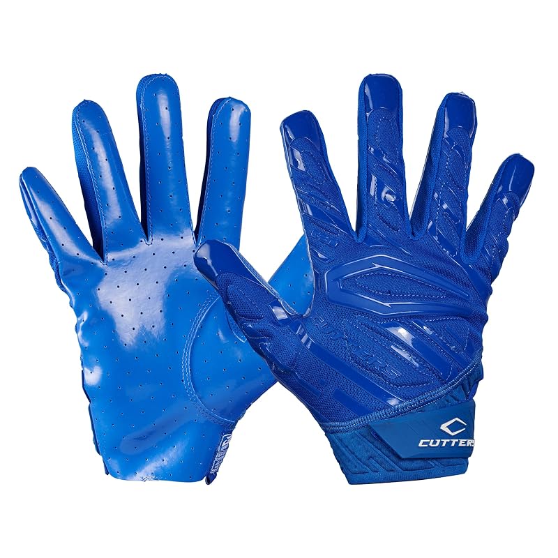 Gamer Padded Football Gloves - Cutters Royal Small Gamer 6.0