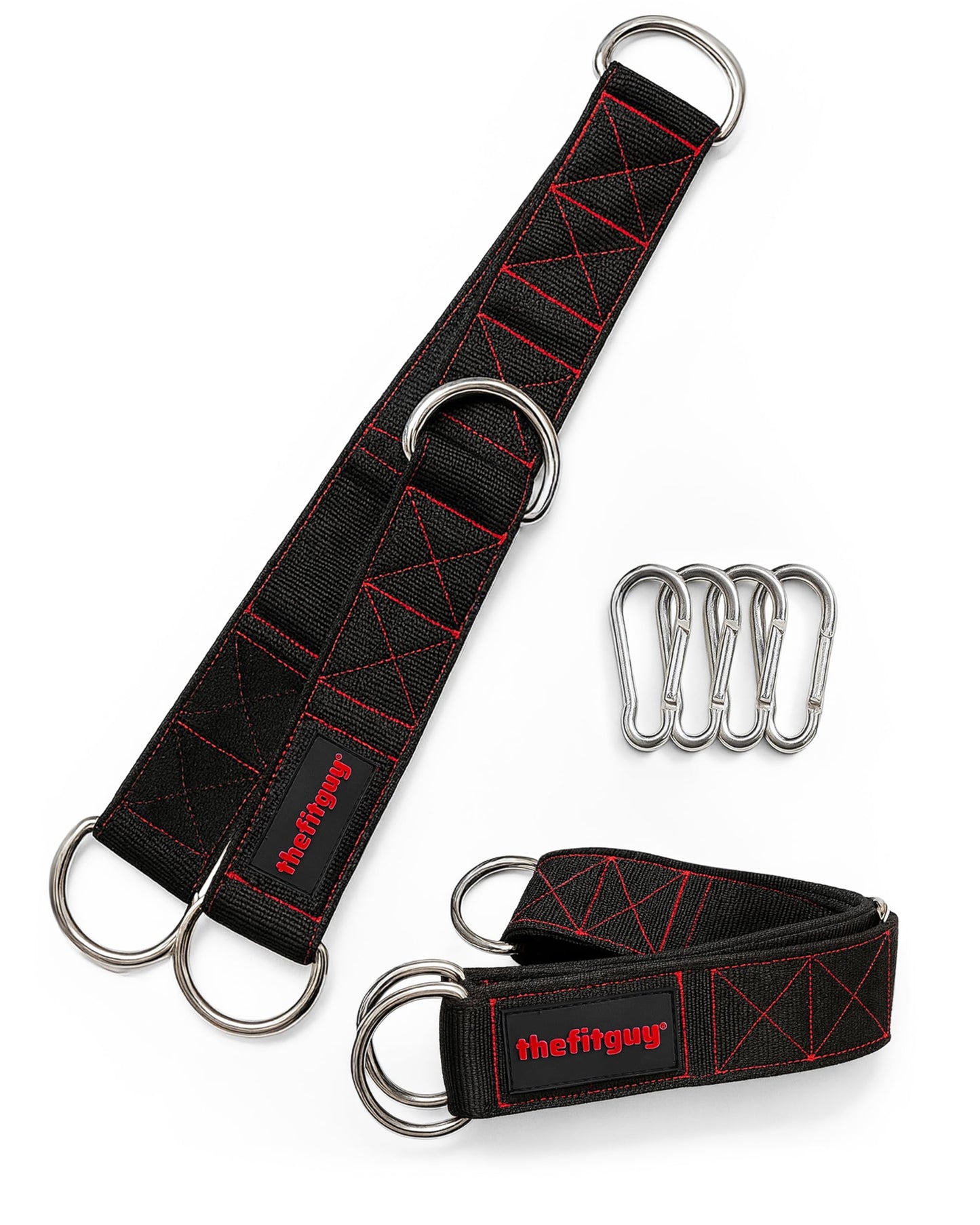 THEFITGUY Cable Extension Straps for Cable Machine Attachments & Gym (Pair)