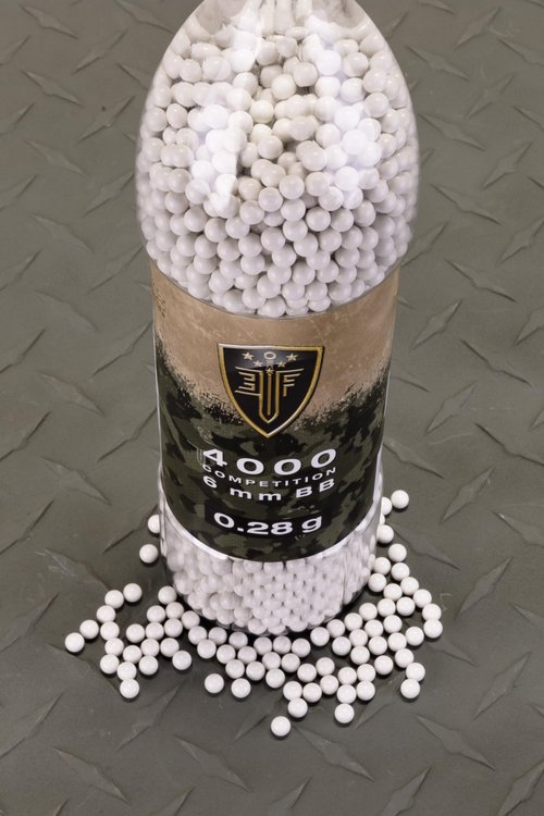 Elite Force Premium Competition 6mm Airsoft BBS Ammo, 4000 Count, .28 Gram