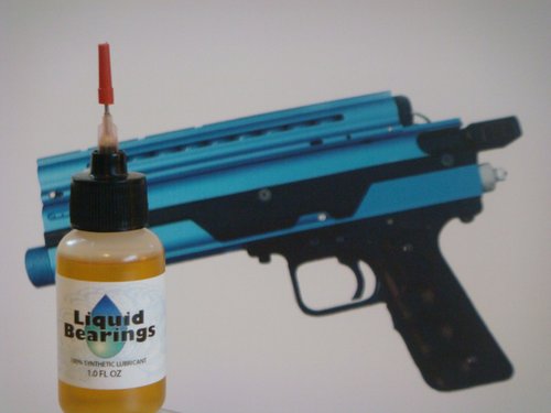 Liquid Bearings 100%-Synthetic Oil for Paintball Guns, Provides Superior Lubrication for Faster-Firing, More Reliable Weapons!!