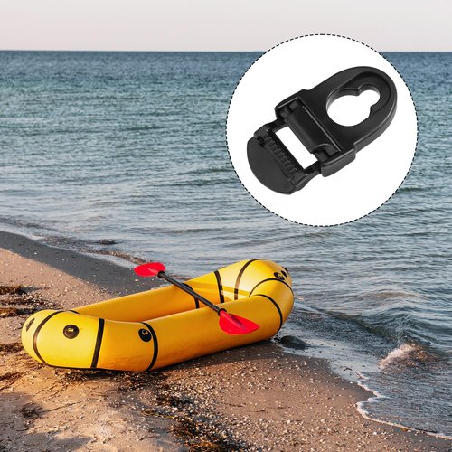 4 Sets Kayak Seat Clips, Kayak Seat Clips and Hooks Seat Buckle Kayak Seat Repair Kit Compatible with Lifetime Boat Kayak, Kayak Accessories and Replacement Parts