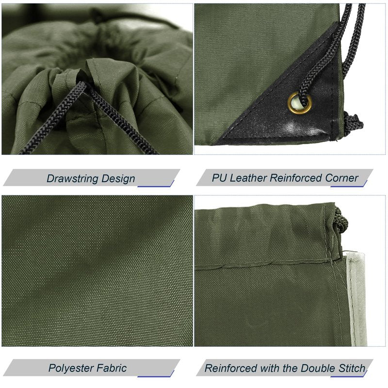 BeeGreen Drawstring Backpack Bags 20,30,50 Packs Reflective String Bags for Gym Sport Trip Cinch Sack DIY for Women Men
