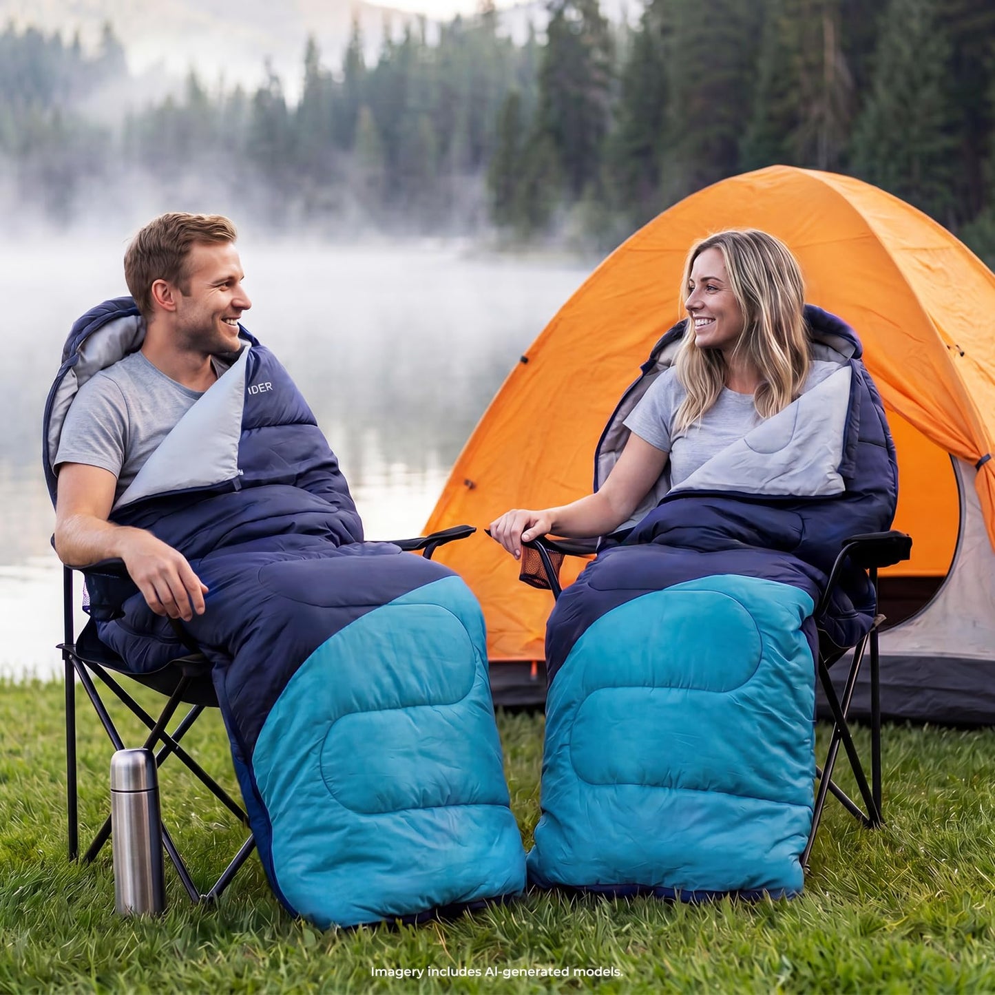 TANSTRIDER Sleeping Bags for Adults Warm Weather, Compact Lightweight Backpacking Sleeping Bag with Compression Sack for Youth, Camping Essentials Gear for Hiking Travel Climbing Outdoor & Indoor Use