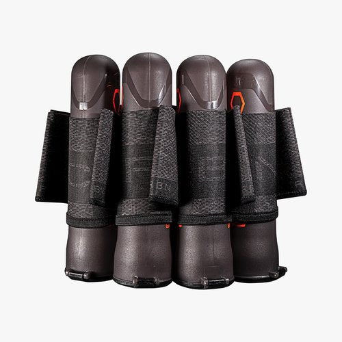 CRBN Paintball SC Harness 4 Pack Black [ Tight Fitting ] [ Small/Medium ]