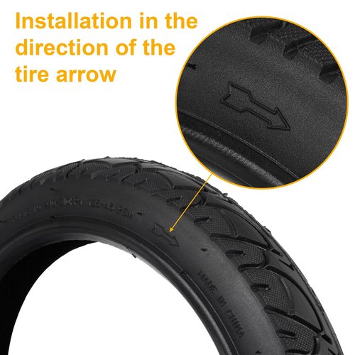 14x2.125 54-254 E-Bike Tire and Tube Set, 14 Inch Electric Scooter Tire Tube with Angled Valve Stem Replacement Electric Scooters,Bikes and Kids Bikes - 2 Pack