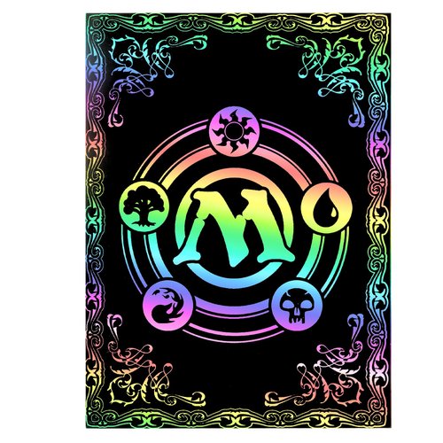 60CT MTG Card Sleeves, Textured Back Art Sleeve, MTG Sleeves Matte Back Finish, 66x92mm Card Sleeve for Baseball Cards,Trading Cards,Game Cards