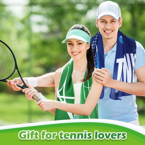 HunnmingRe 12 Count Tennis Cooling Towel Gifts 40"x12" Breathable Chilly Softball Soccer Ice Towel Tennis Golf Microfiber Fast Drying Accessories for Coach Gift Women Men