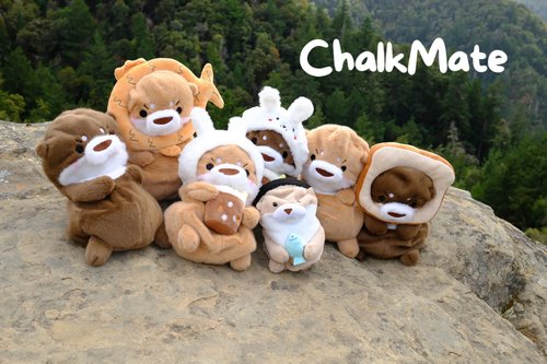ChalkMate Chalk Bag Otter Fish – Cute Rock Climbing Accessory Gift for Indoor & Outdoor Use