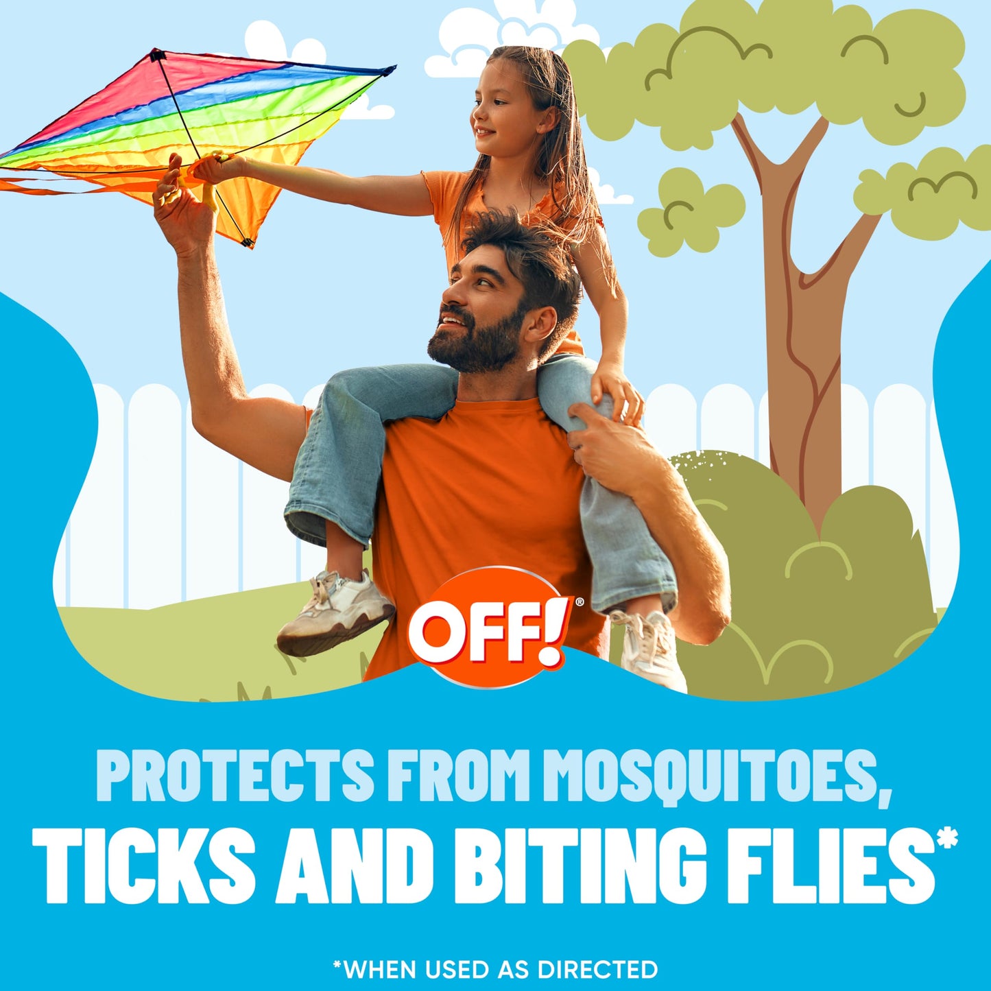 OFF! Insect Repellent Aerosol for Adults & Kids, Fragrance-Free Picaridin Bug Spray for Everyday DEET-Free Protection from Mosquitoes and Ticks, 5 oz