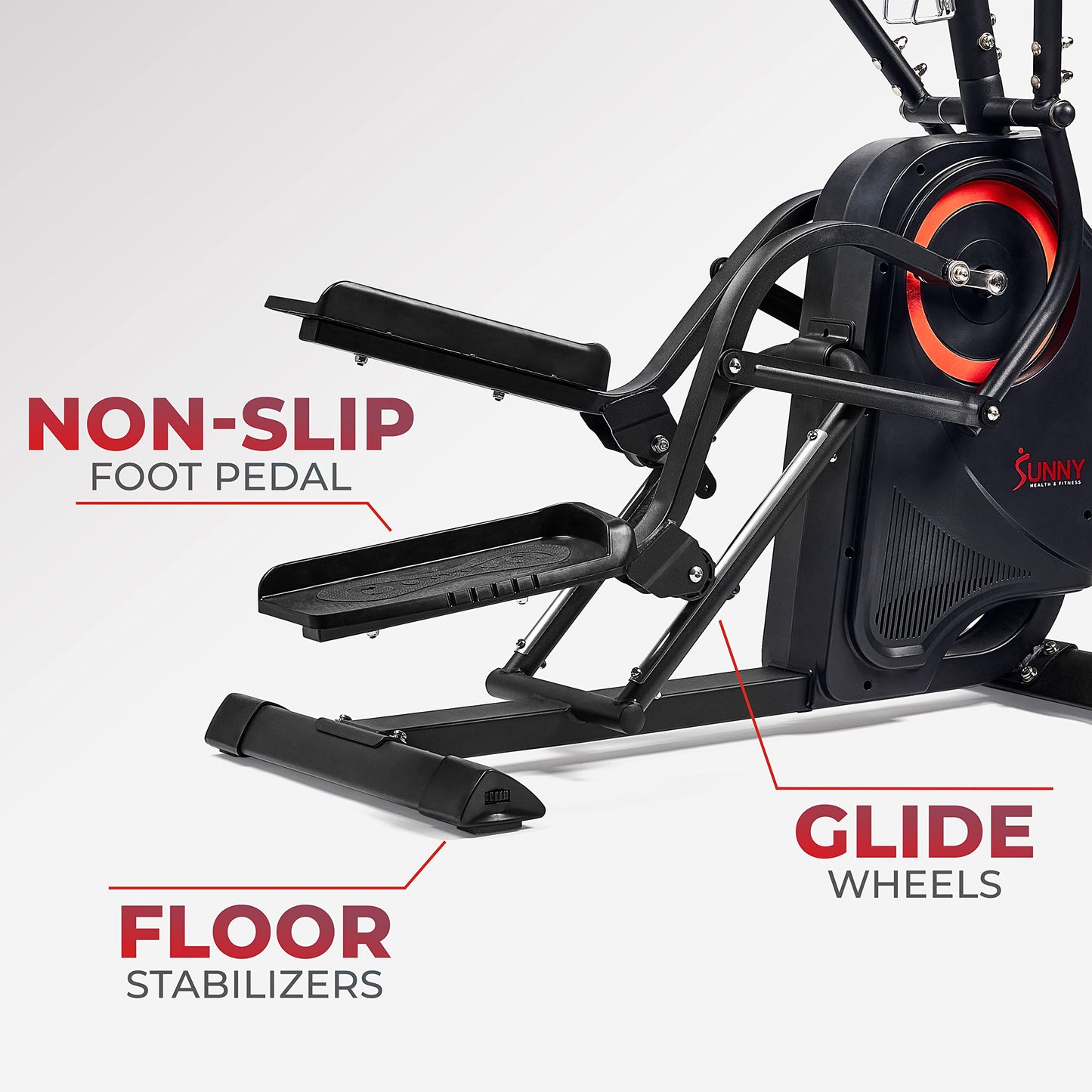 Sunny Health & Fitness Smart Stepping Elliptical Cardio Stair Climber