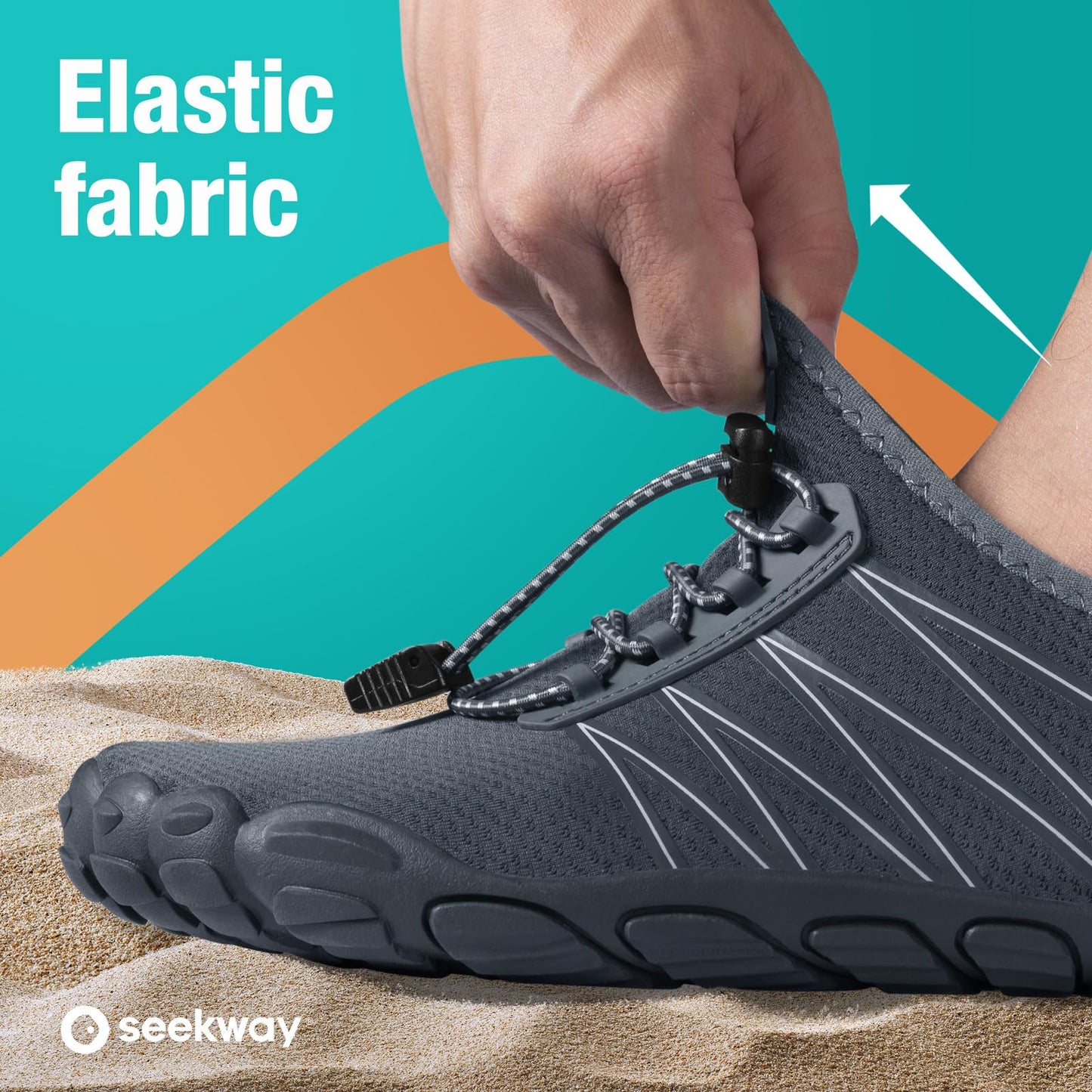 SEEKWAY Water Shoes for Women Adult Quick-Dry Aqua Sock Barefoot Men for Beach Swim River Pool Lake Hiking Kayaking Surfing