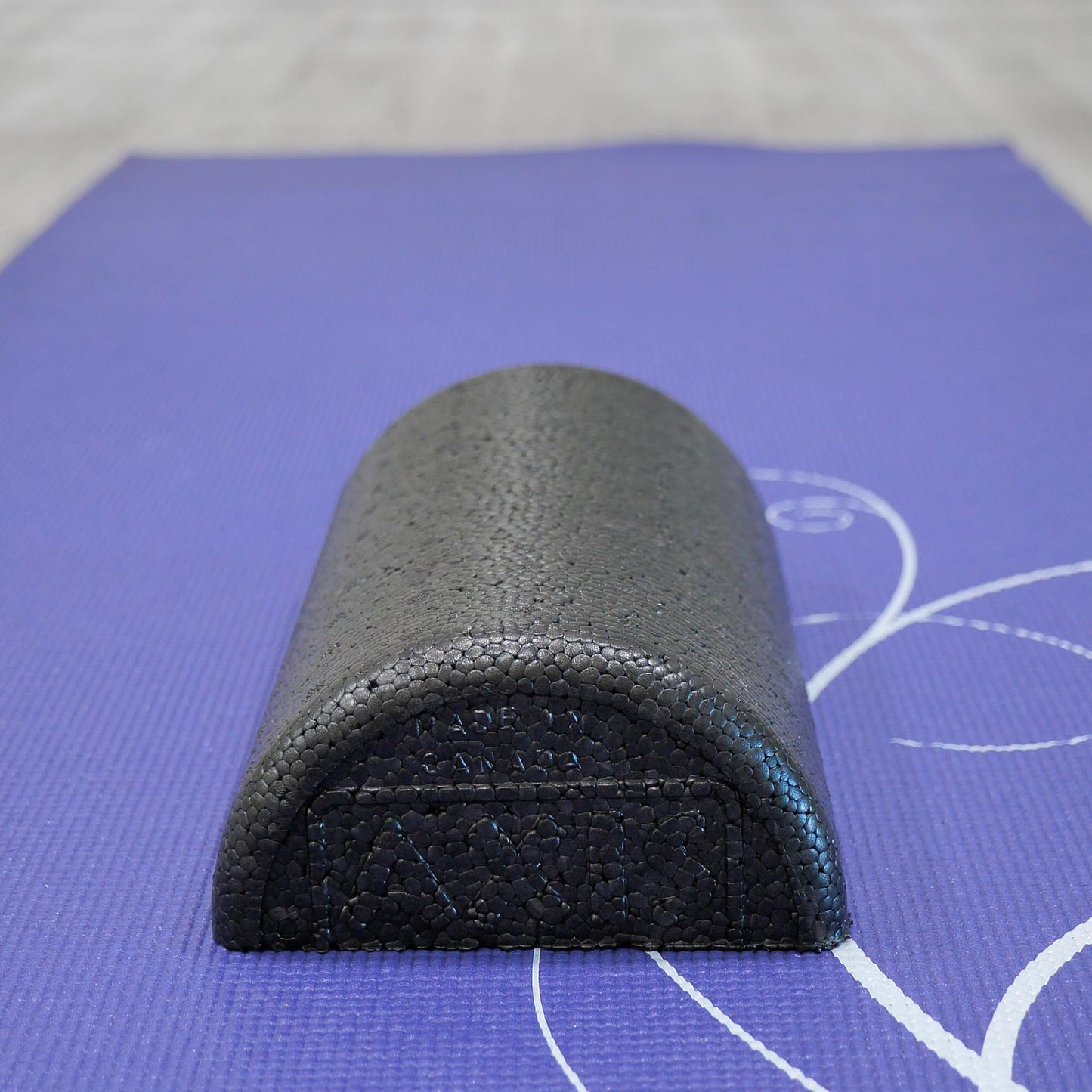 OPTP AXIS Firm Foam Roller, High Density Foam Roller for Physical Therapy, Yoga, Pilates, Fitness Exercise and Sports Training (Black, 36" X 3" Half-Round)