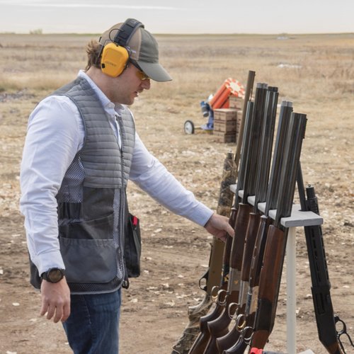 Allen Company Men's Regular Sleevless Shooting Vest, Multi, XL/2XL