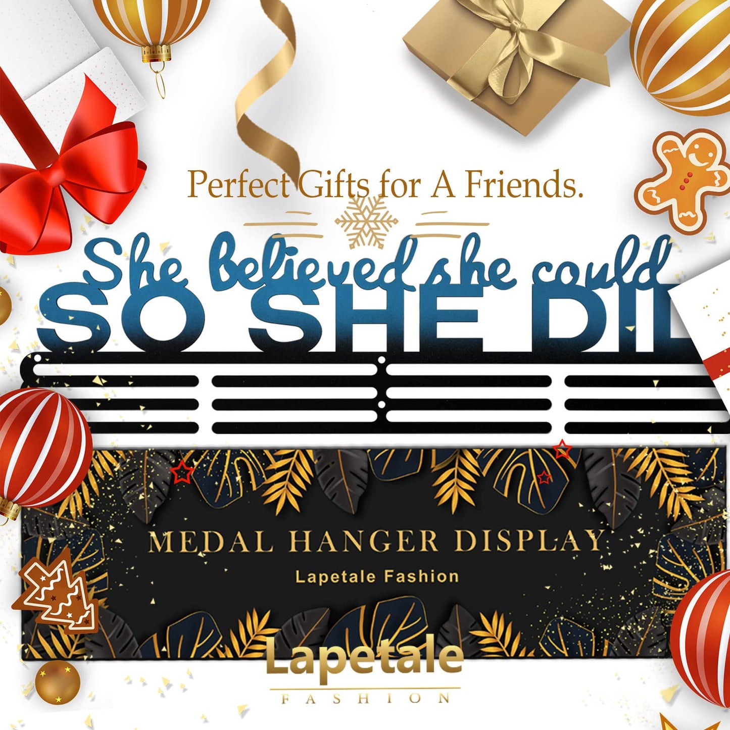 Race Medal Holder Wall Hanger,Marathon Medal Display and Runner Medal Hanger Display,Bib Running Medal Display, Running Medal Hanger Display,Medal Holder for Wall, Sports Medal Hanger Display Gifts