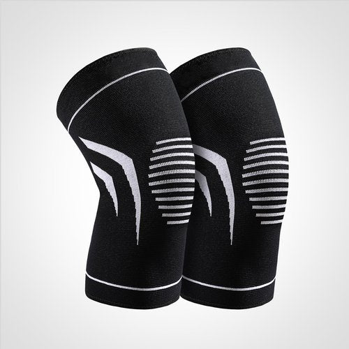 Knee Braces for Pain Relief, 2 Pack Thin Compression Sleeves for Meniscus Tears, Arthritis, ACL Support, Joint Recovery, Women Men, Teenagers Ideal for Workouts and Running