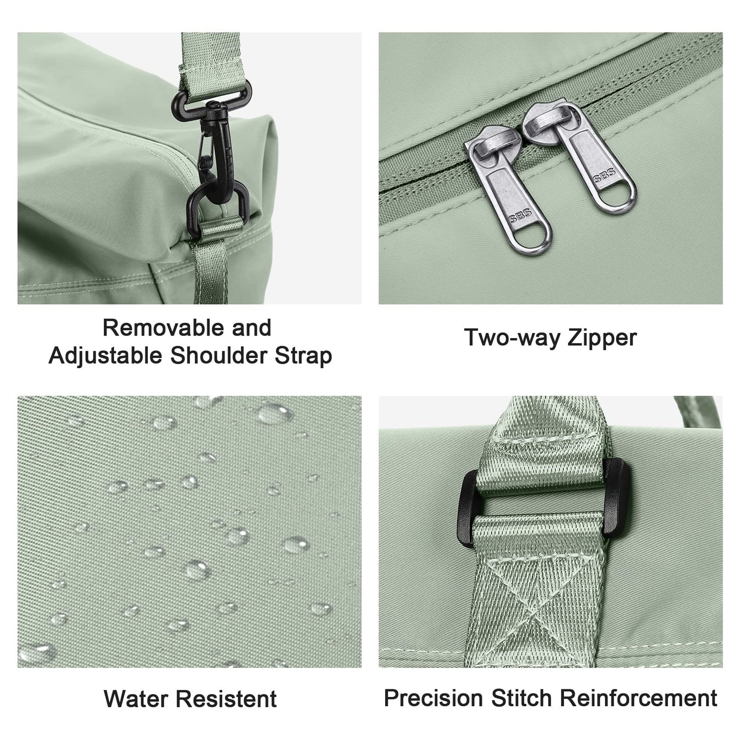 Travel Duffel Bag, Carry On Overnight Weekender Bags for Women