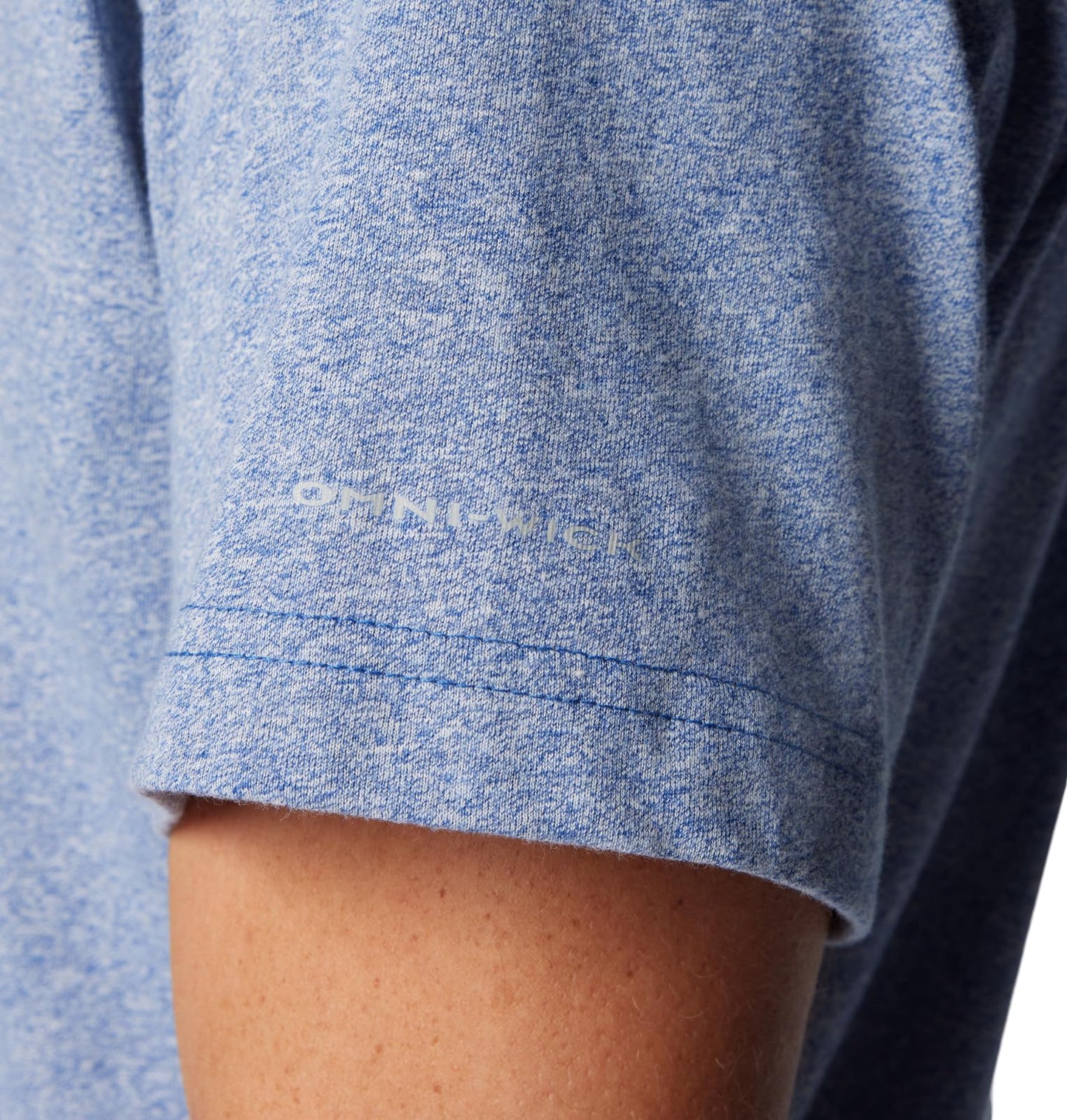 Columbia Men's Thistletown Hills Short Sleeve, Mountain Blue Heather, 2X Tall