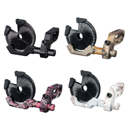 Compound Bow Full Containment Brush Arrow Rest Archery Accessories - Round Replacement Black