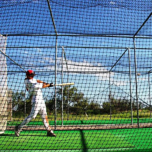 Fortress Baseball Batting Cage Nets | Heavy-Duty HDPP Fully Enclosed Baseball & Softball Cage Netting [14 Sizes & 3 Grade Options] – NET ONLY (70 x 14 x 12, #42)