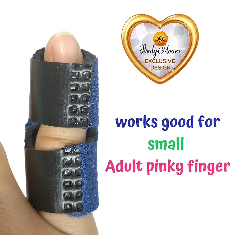 BodyMoves Kids Finger Splints (2 pc) - Yellow Variation