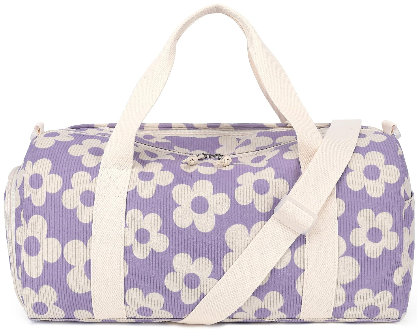 BLUBOON Duffle Bag Girls Kids Cute Gym Bag with Shoes Compartment & Wet Separation Waterproof Sports Overnight Travel Bag