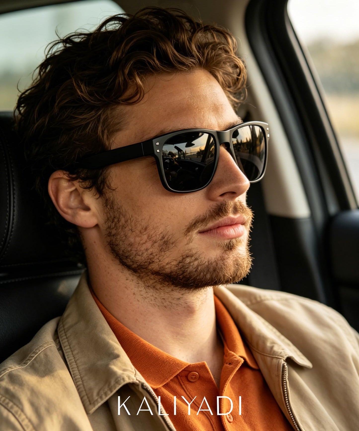 KALIYADI Polarized Sunglasses for Men Women, Mens Sunglasses Polarized UV Protection, Vintage Sun Glasses for Fishing Running Driving (3 pack)