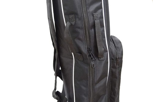 LEONARK Fencing Bag for Epee Saber and Foil - Portable Backpack for Fencing Sword Suit and Mask - Storage Bag for Both Adult and Child Fencers (Black A)