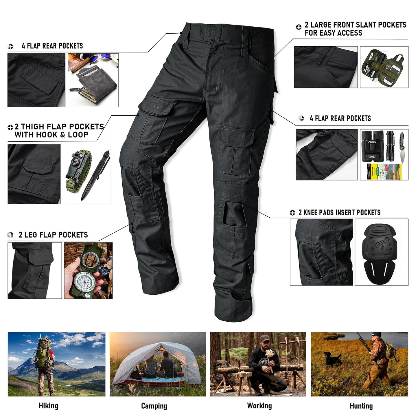 OCANXUE Men’s Tactical Pants