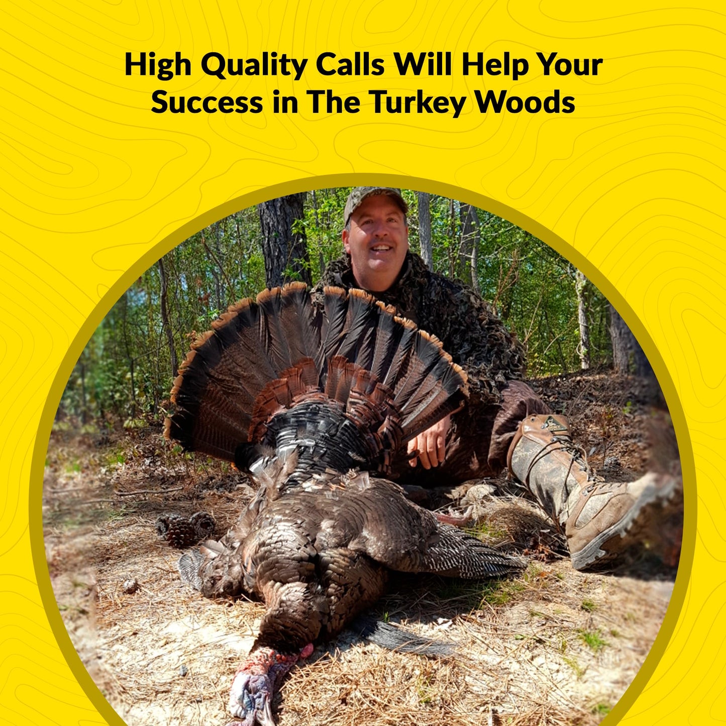 ESH Pure Owl Call – Maple Wood Owl Hoot Locator Call for Turkey Hunting – Easy-to-Use Owl Caller for Triggering Shock Gobbles – Beginner & Pro Friendly