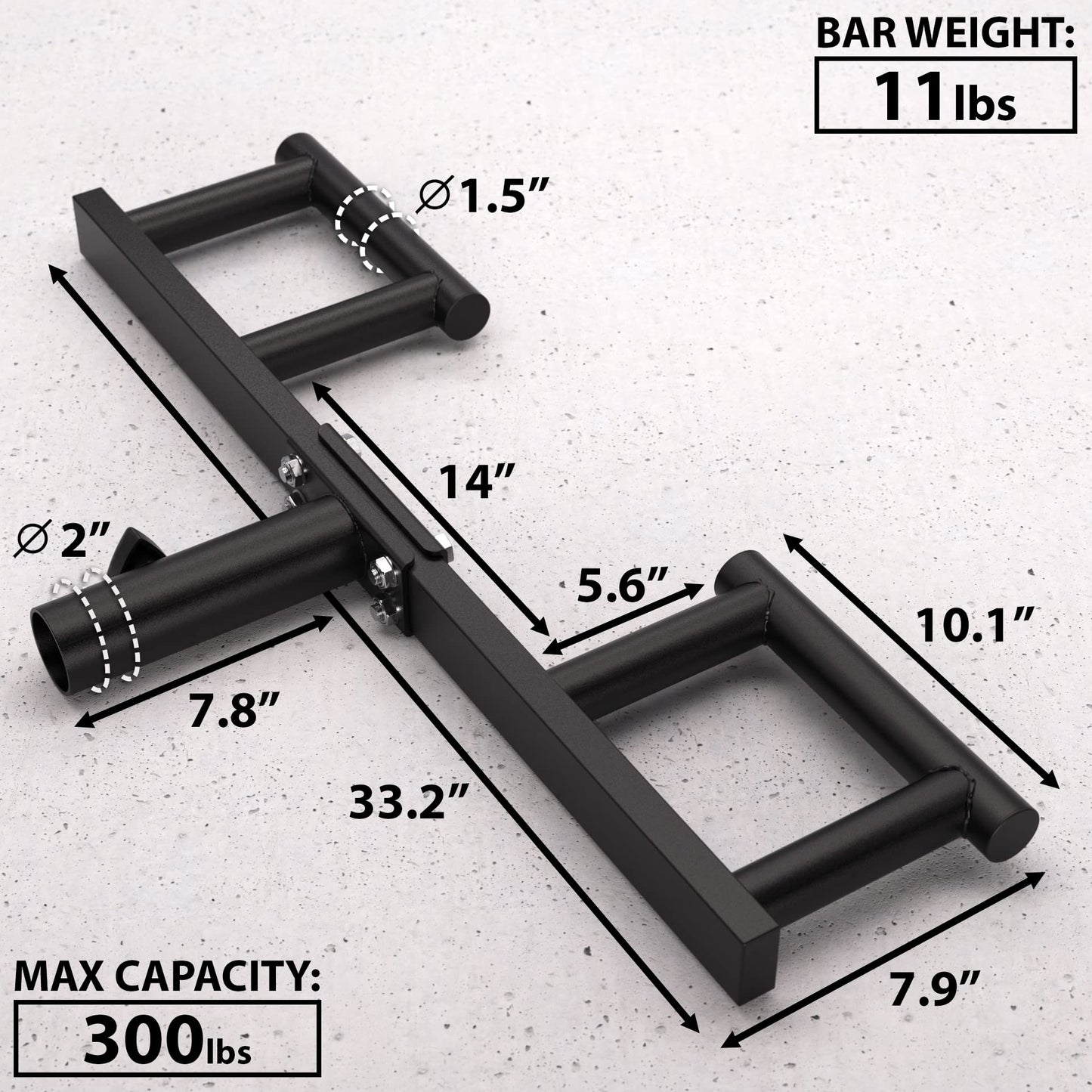 Synergee Viking Press – Landmine Handle for Olympic Barbells