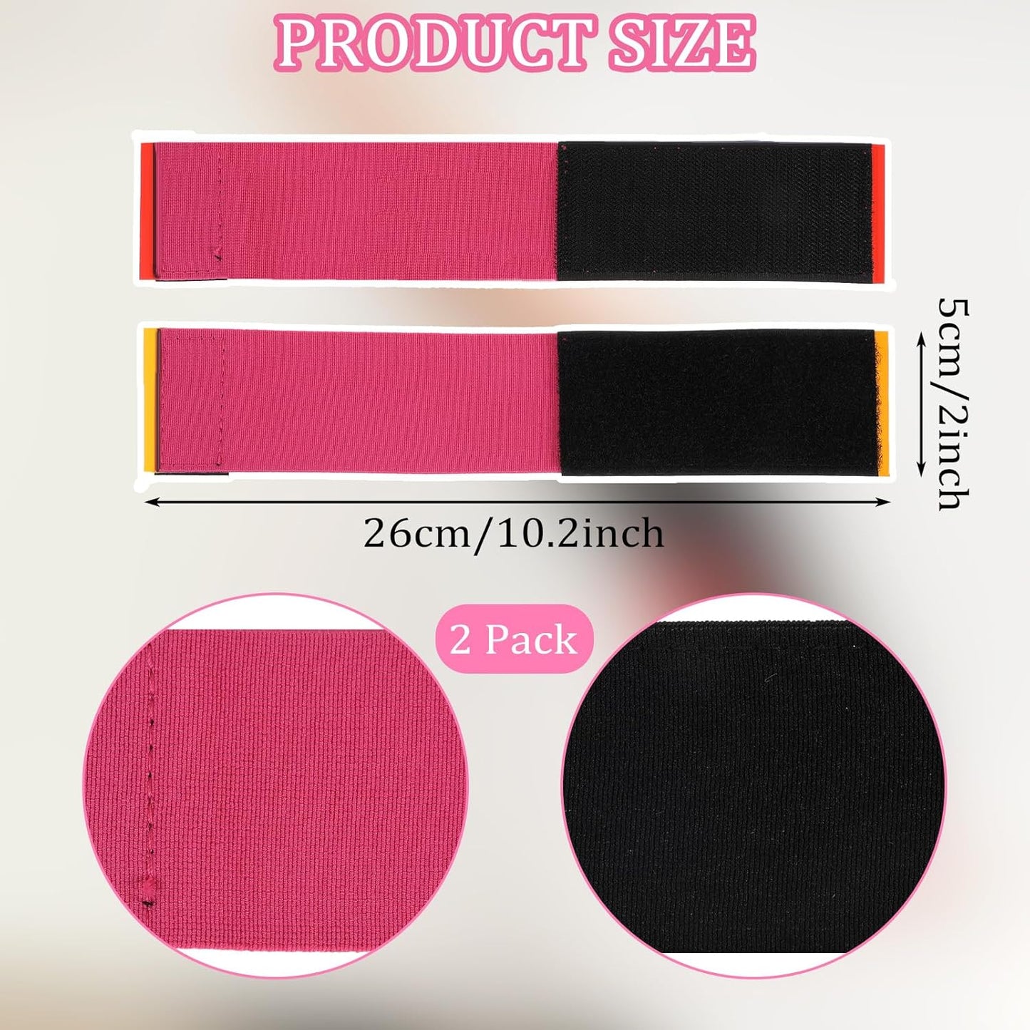2Pair Back Handspring Trainer, Gymnastics Sticky Toes Gymnastics Tumbling Trainer, Adjustable Bands, Gymnastic Equipment for Home, Gymnastic Stuff