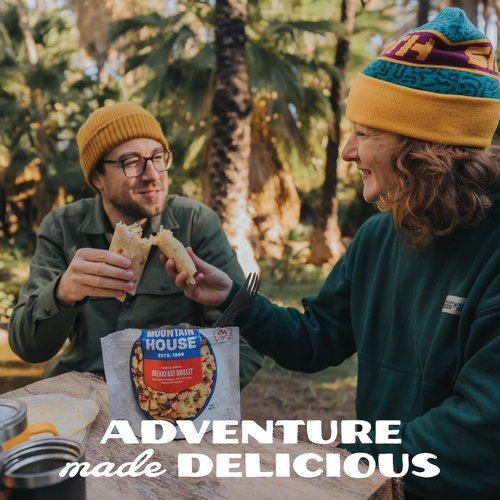 Mountain House Cheesy Beef Enchilada Bowl | Freeze Dried Backpacking & Camping Food | Gluten-Free | 2 Servings