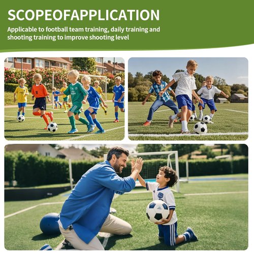 Soccer Goald Shooting Target Net: Top Bins Soccer Target Net for Goals Training Practice Equipment Easy to Attach and Detach