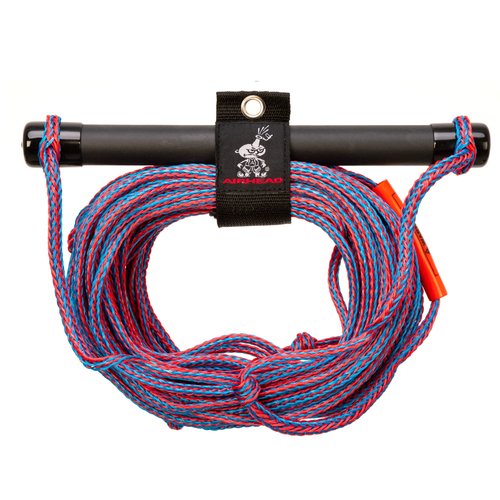 Airhead Water Ski Rope with Rubber Handle, 1 Section, 75-Feet