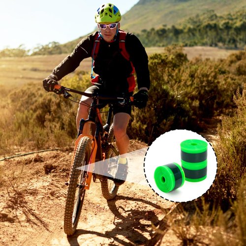 Hedume 3 Rolls Bike Tire Liner, Protects Inner Tire Tube with TPU Liner, Inner Tube Bicycle Flat Protector Compatible with 12" 16" 18" 20" 24" 26" 27.5" 29"