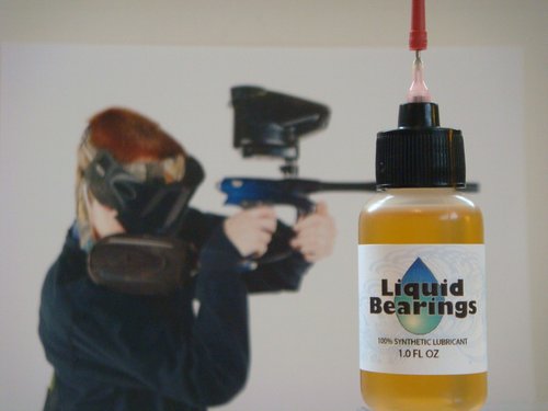 Liquid Bearings 100%-Synthetic Oil for Paintball Guns, Provides Superior Lubrication for Faster-Firing, More Reliable Weapons!!