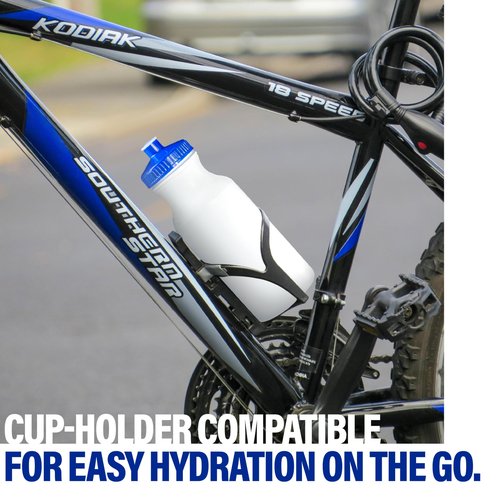Bulk Water Bottles 100 Pack - 24 Ounce Reusable water bottles Bulk - BPA-Free Easy Open Spin off Cap - Clear Water Bottles for Kids and Adults - Top-Rack - Dishwasher Safe - Sports Bottles (Plastic)