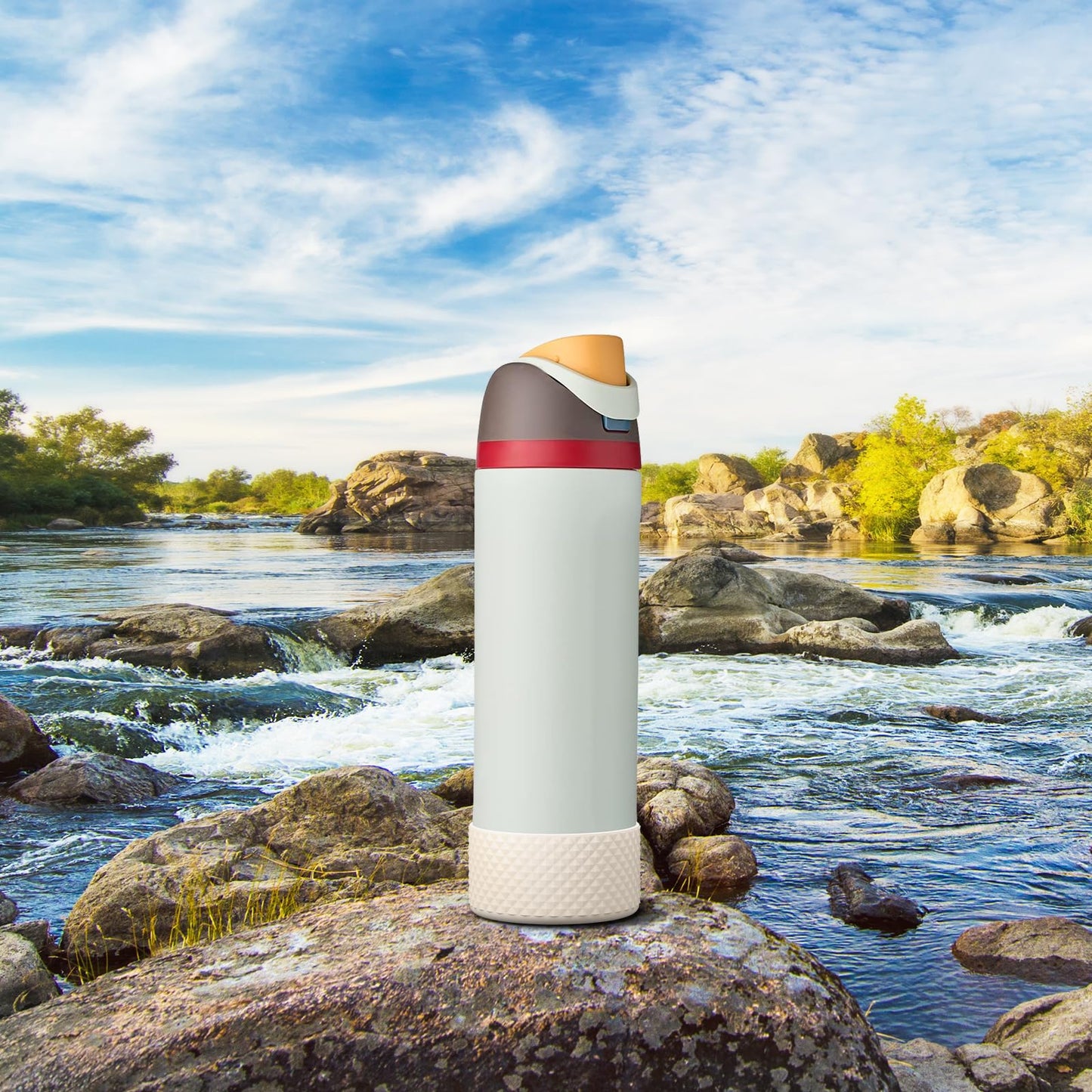 Silicone Boot for Owala Water Bottle 32 oz, Anti-Slip Protective Sleeve for FreeSip/Twist/Flip Stainless Steel Water Bottles Accessories