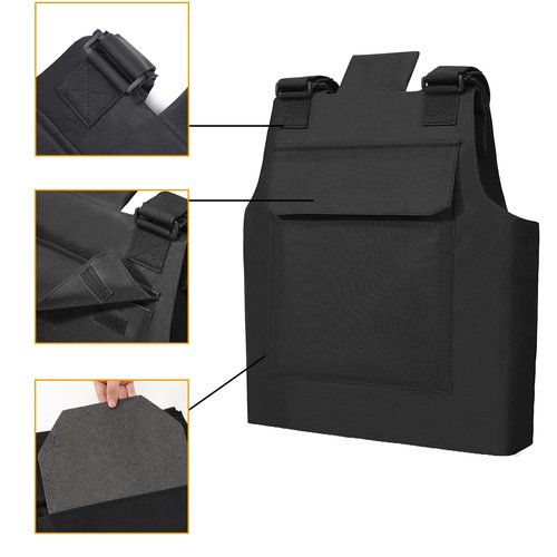KUIEDIS Tactical Vest Outdoor, Light Adjustable Training Protective Vest,Suitable for Police Fbi Vest Gilet Equipment