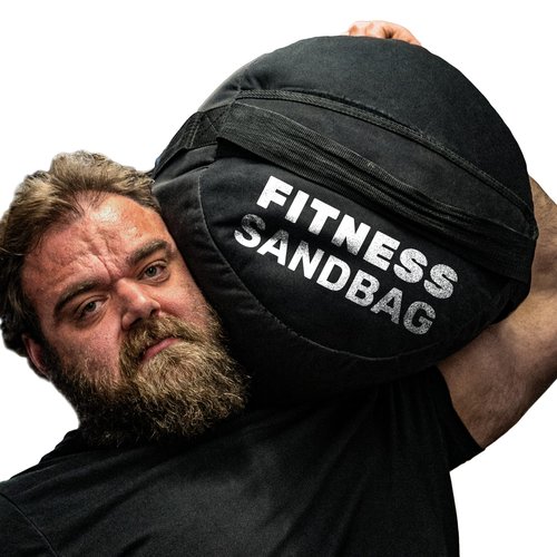 Sandbags for Working Out [Bells of Steel] Workout Sand Bag, Strongman, Commercial and Home Gym Sand Bags for Weight Training with Handles for Fitness - 100 lb