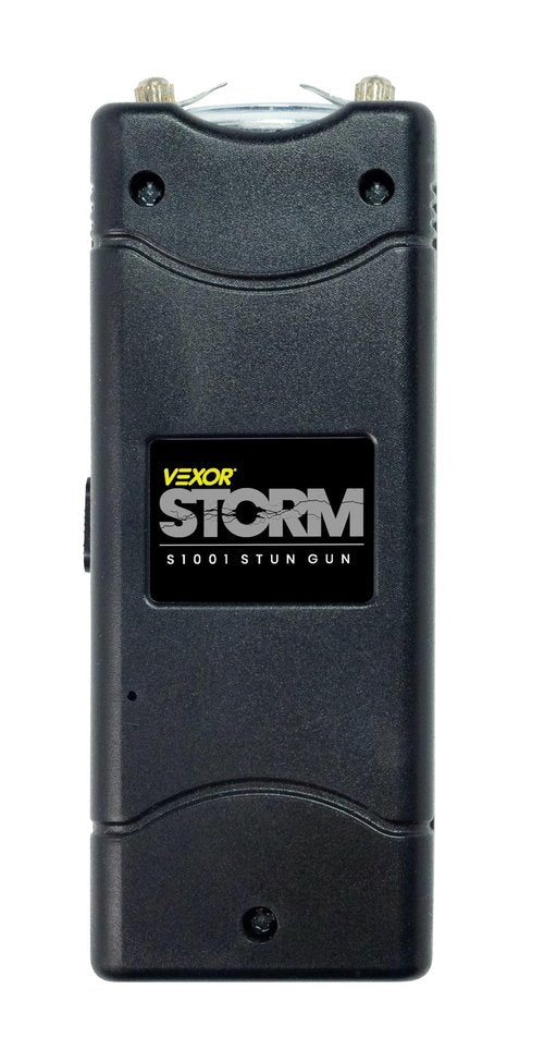 Vexor Storm Mini S1001 Personal Safety Device - Compact Rechargeable with LED Light - USB Charging - Pocket Size - Safety Lock - Includes Training Guide