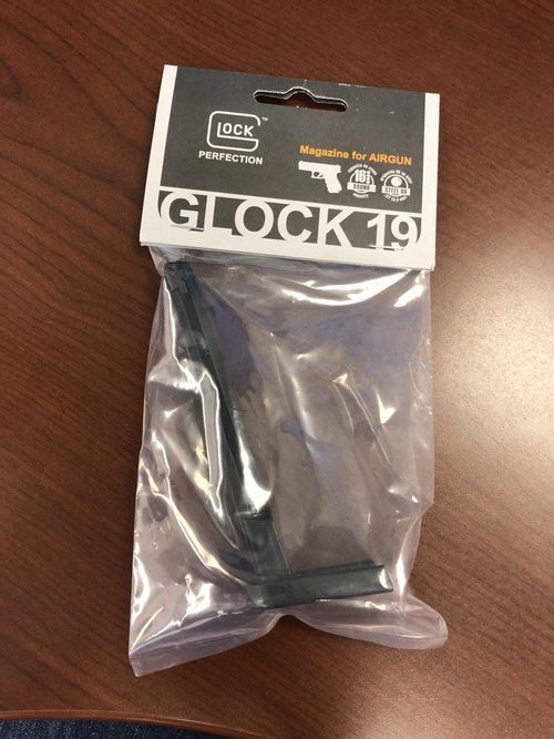 Umarex USA Glock 19 Gen3 Magazine for .177 Caliber BB Gun Air Pistol, 15-Round Capacity , Black