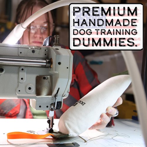 DogBone Duck Canvas Training Dummy for Hunting Dogs | Dog Bumper | Hunting Dog Toys | Hunting Dog Accessories | Hunting Dog Training Toys | Dog Training Dummy for Dogs (Large)