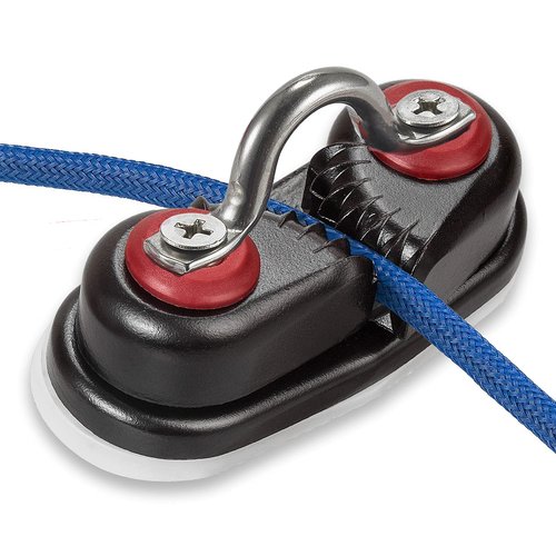 GANGUOLA Cam Cleat, Rope Cleat, Ball Bearing Fast Entry Cam Cleat for Line Sizes Upto 5/8-Inch, Aluminum, Sailing Sailboat Kayak Canoe Dinghy Accessories