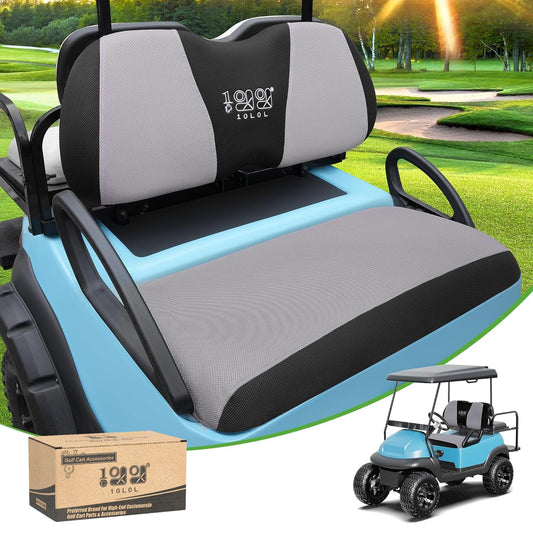10L0L Elastic Golf Cart Seat Covers for Yamaha Club Car Precedent and Most Original Front Seat, Sandwich Material, A Perfect Balance of Warmth in Winter and Cooling in Summer