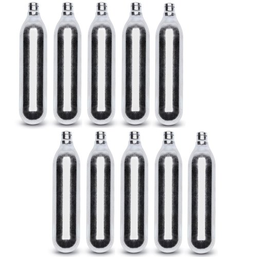 Byrna 12 Gram CO2 + Oiler Cartridges | 10 Count Pack | for Byrna LE/HDXL/SDXL and TCR - (9 CO2 + 1 Oiler Cylinders)