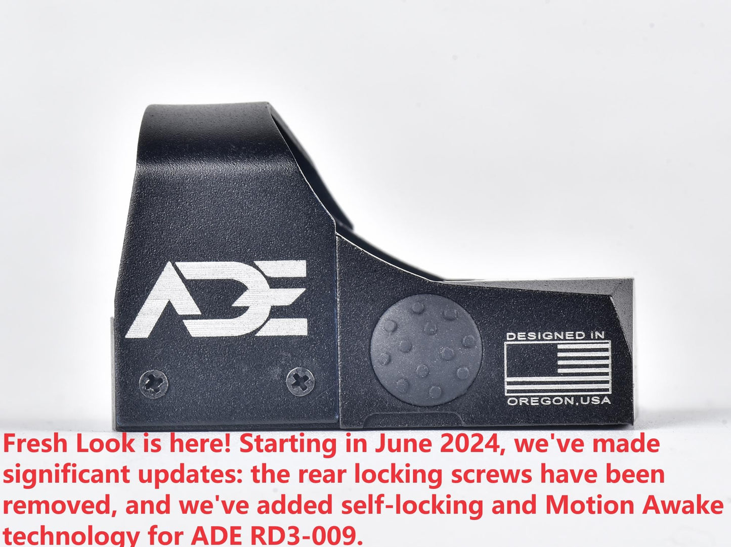 Ade Advanced Optics Crusader RD3-009 Red Dot Reflex Sight + Optic Mounting Plate for Taurus PT111 G2, Millennium G2, G2C, G3 with Original Rear Sight, PT140 G2, PT709, PT740, TX22 + Picatinny Plate