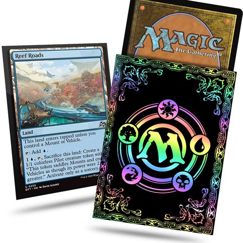 60CT MTG Card Sleeves, Textured Back Art Sleeve, MTG Sleeves Matte Back Finish, 66x92mm Card Sleeve for Baseball Cards,Trading Cards,Game Cards