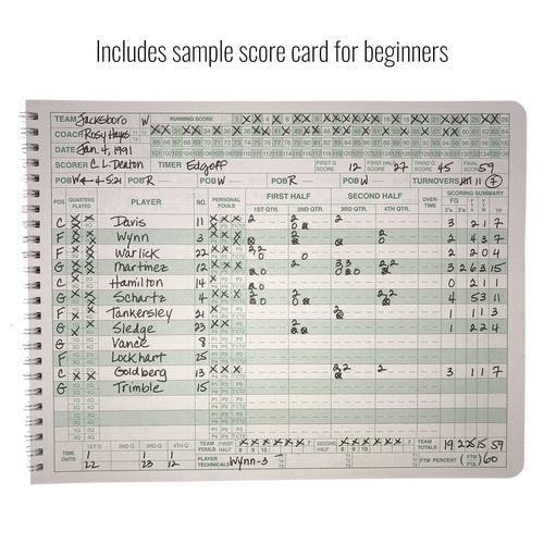 Cramer Scorebook, Mark V, Basketball