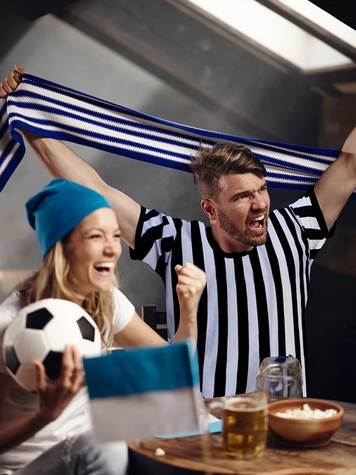 Tchumum Referee Shirt Men Womens Soccer Ref Costume Jersey, V-Neck Striped Professional Official Sports Referee Shirt (Stripe, X-Large)